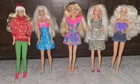 Vtg Lot Of 5 90s Barbie Dolls