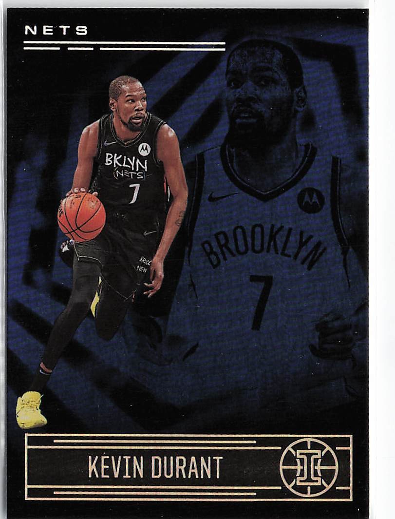 2020-21 Panini Illusions #40 Kevin Durant Sapphire
