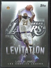 2025-26 Topps #L-1 LeBron James Levitation Los Angeles Lakers (JT)