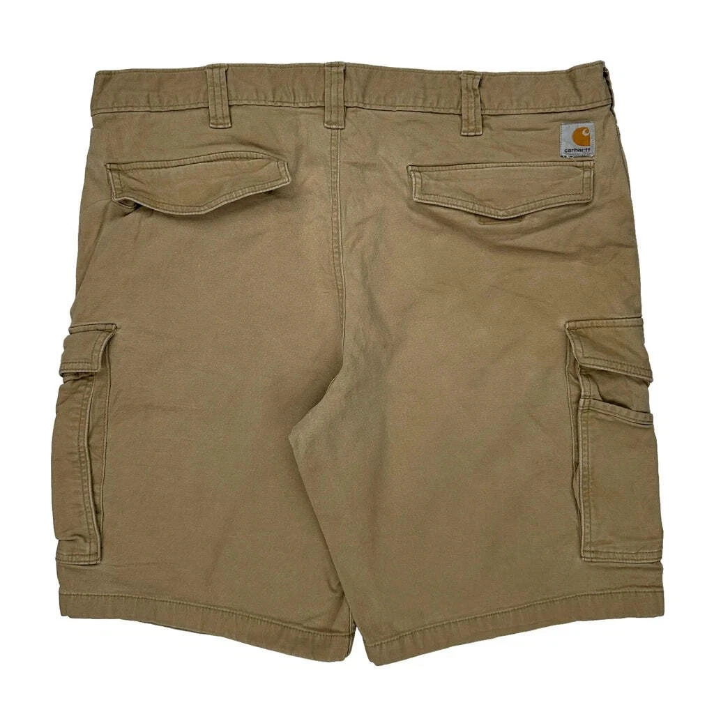 Carhartt Cargo Shorts - 40W 10L Khaki Cotton