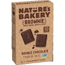 Double Chocolate Brownie Bites Twin Pack 10 Individually Wrapped Snack Bars