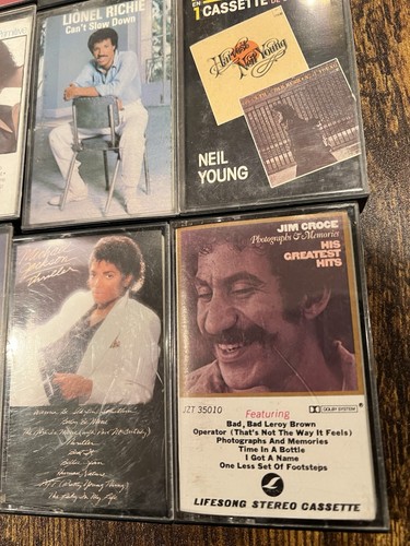 Vintage Rock Casette Lot (12) Cassettes Boston Styx Michael Jackson Carpenters - Picture 3 of 17