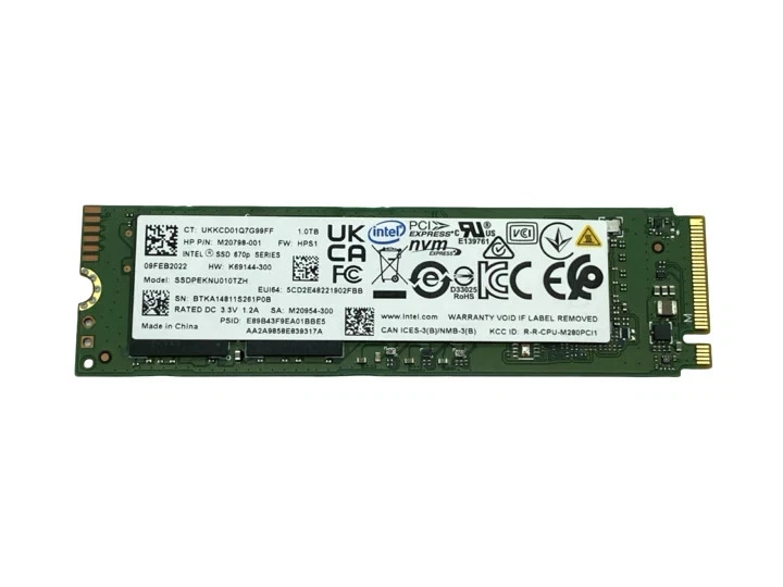 Intel M.2 Interface 1 TB Solid State Drives for sale | eBay