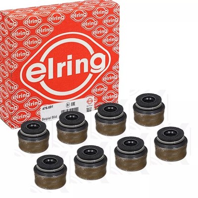 8X ELRING VENTILSCHAFTDICHTUNG OPEL CORSA MERIVA BMW SMART 476.691