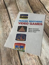 Parker Brothers Video Games Catalog Vintage B...