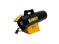 DEWALT DXH125 G-Type Forced Air Propane Heater | 22–37kW LPG Workshop Heater