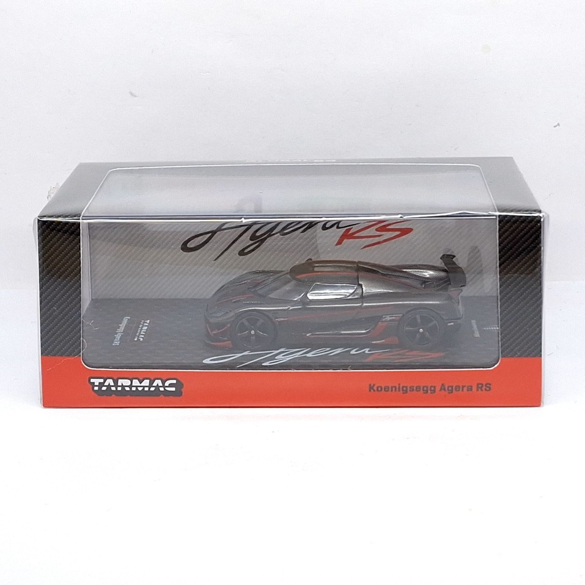 TARMAC WORKS GLOBAL64 1/64 KOENIGSEGG AGERA RS Black Carbon