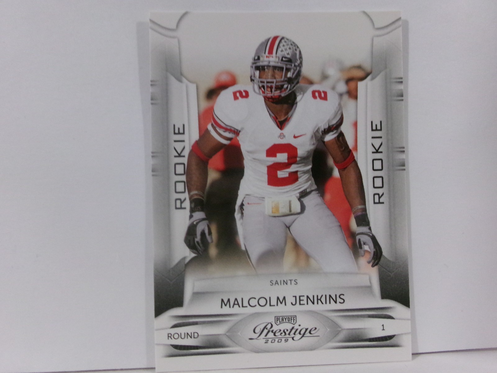 Malcolm Jenkins Playoff Prestige #170 White Jersey