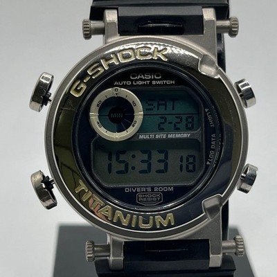 CASIO G-SHOCK Frogman DW-9900 Titanium Diver 200M Digital Watch New Battery