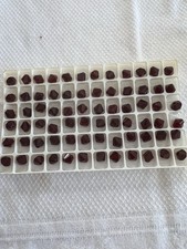 Preciosa Czech Bicone Beads. 7x7mm Garnet. First Quality, From Old Stock.
