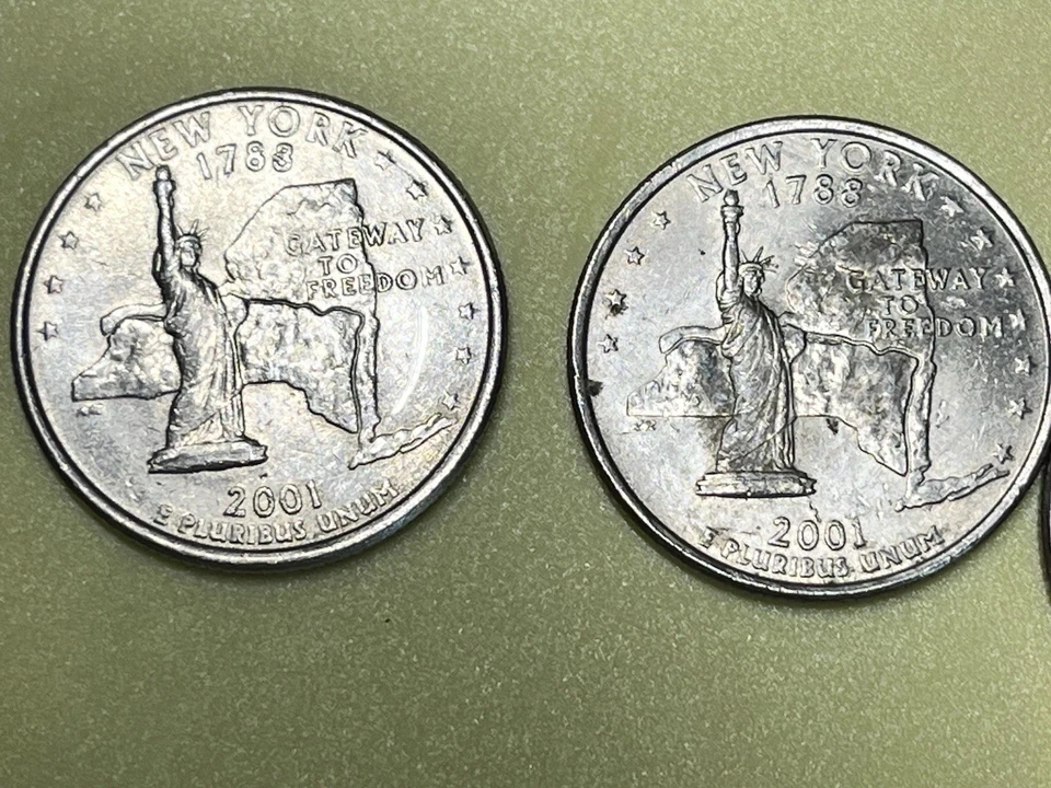Lot Of 4 Quarters- 2 New York And 2 Connecticut - Image 3 of 4