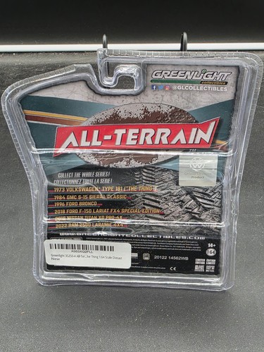 2022 GREENLIGHT 1973 VOLKSWAGEN TYPE 181 THE THING ALL TERRAIN SERIES 14 - Picture 2 of 2