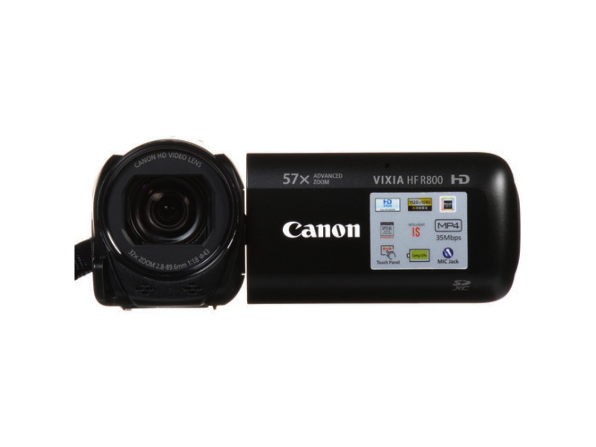 Canon VIXIA HF R800 Camcorder (Black) 688938657314| eBay