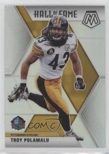 2020 Panini Mosaic Hall of Fame Silver Prizm Troy Polamalu #281 HOF 0o8k