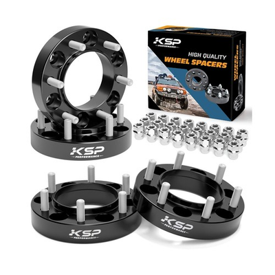 #ad #ad KSP 1.25quot; Wheel Spacers for Tacoma 6 Lug Wheel4pcs 6x5.5 Hubcentric Spacer f... $121.43