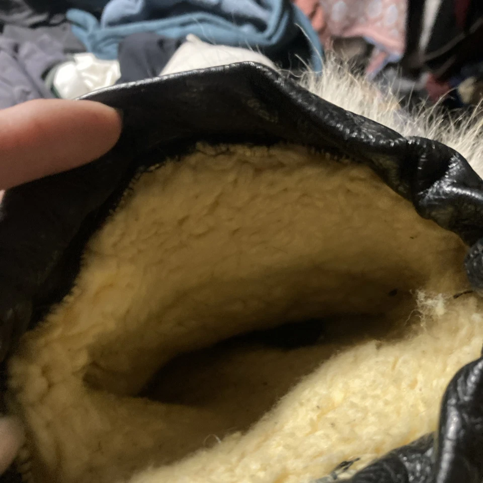 Auténticos Mukluks de piel hechos a mano de Alaska - para mujer talla 6 Foto 3 de 4