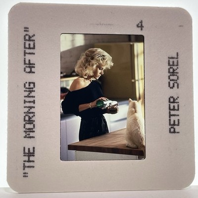 Vintage 35mm Slide of Jane Fonda Actress in The Morning After 80s Movie #4