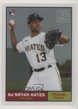 2021 Topps Chrome 70 Years of Baseball Series 2 Ke'Bryan Hayes #70YTC-11 8x7
