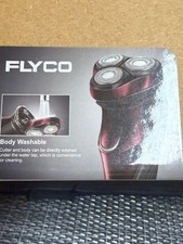 New Sealed Flyco FS302US Body Washable Floating Revolving Rechargable Shaver