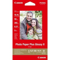 Canon PP-201 Fotopapier GläNzend 10X15 Cm 50 Blatt 260 G/M² 3:2 FüR Fotos