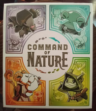 Command of Nature - Unstable Games - 4 player card battle game. See pics. 