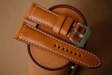 Handmade brown PAM Officine Panerai Radiomir strap size 26 or any size 