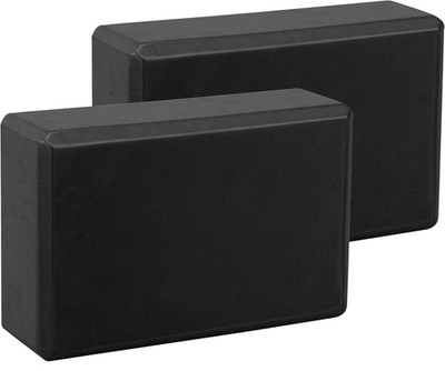 Yoga Blocks 2 Pack, Gym Blocks, Exercise Workout Fitness Bricks, Pilates Stretch