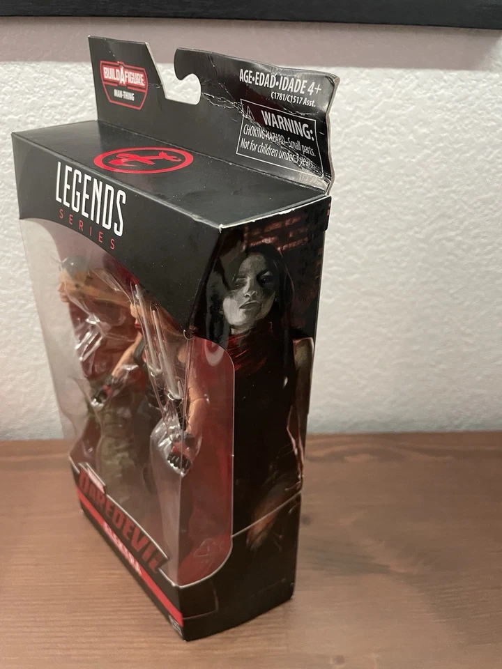 Figura Marvel Legends Elektra Daredevil BAF Man-Thing 6" - Nueva y Precintada Foto 4 de 4