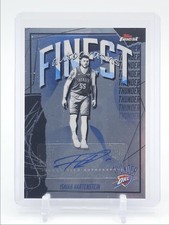 ISAIAH HARTENSTEIN 2025-26 TOPPS FINEST AUTOGRAPHS BASE THUNDER AUTO Q5300