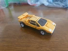 GoBots Pocket Puzzler Yellow Lamborghini Countach Tonka Bandai 1984 Loose Joints