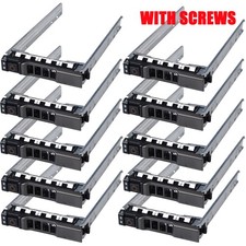 Lot 2.5" Dell 0G176J 0KG7NR HDD Tray Caddy R720 R730XD R430 R630 R610 T630 T430