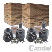 2X Febest Antriebswellengelenk Satz Getriebeseitig Passend FüR Hyundai I30 KIA C