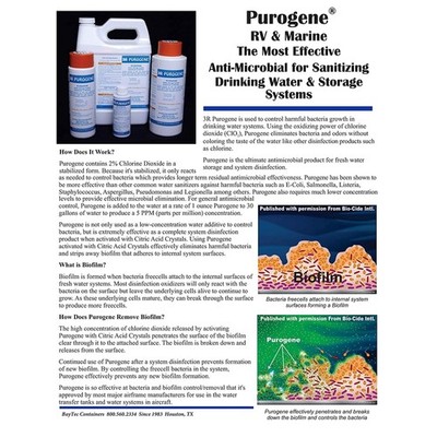 3R Purogene Drinking Water Treatment - 128oz