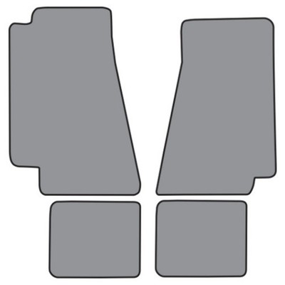 Floor Mats for 1977-1989 Dodge Diplomat (CR165F FM18R) Cutpile 4Pc