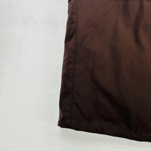 B. Draddy Vest Mens Large Brown Lawrence Goose Down Puffer Golf Full Zip NEW! image 17