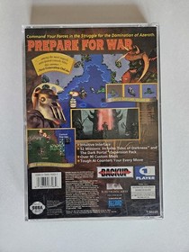 WarCraft II: The Dark Saga (Sega Saturn, 1997) CIB Complete Tested