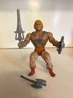 MOTU, He-Man, Masters of the Universe, vintage, complete, original, figure, 100%