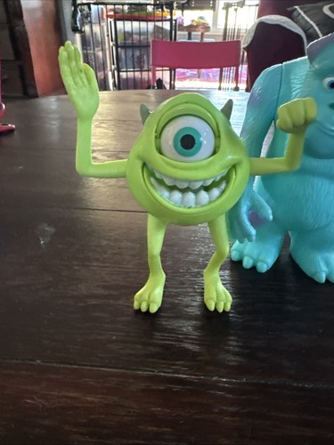 Disney Pixar Monsters Inc. Sully & Mike Wazowski Happy Meal giocattolo McDonald's 2005 - Foto 2 di 5