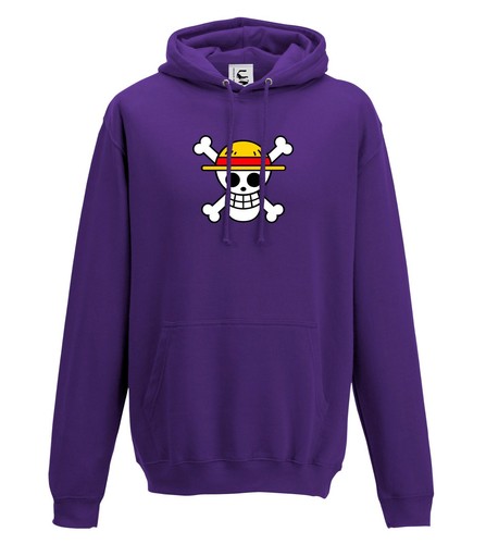 Anime One Piece Straw Hat Pirates Flag Japanese Hoodie All Size Adult & Kid - Picture 8 of 24