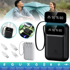 20000mAh Portatil Cargador Universal Para Celulares Fast USB Bateria De Celular