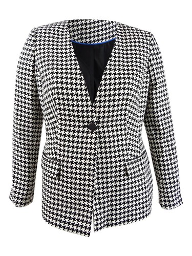 Calvin Klein Women's Houndstooth-Print 