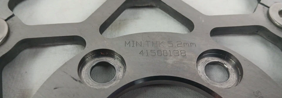 Harley Davidson 正品 SPLIT 7 SPOKE FLOATING REAR BRAKE DISC 41500138 — 第 4/4 张图片