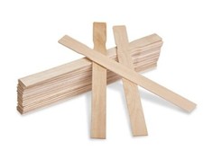 Wooden Paint Stir Sticks 300 x 25mm Plain Paint Paddles for Mixing Paint 40 pack