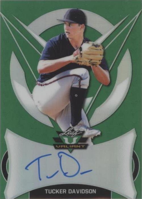 2019 Leaf Valiant - Tucker Davidson #BA-TD1 - 1 of 1