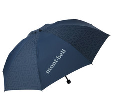 mont-bell Folding Umbrella for Men and Women Navy Trekking Umbrella 55cm 8 Frame