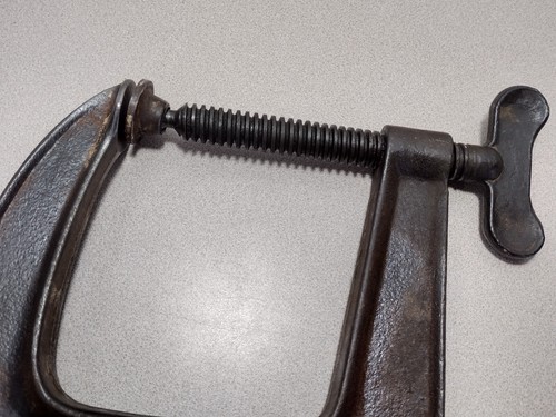 Vtg 4 Cincinnati Tool C-clamps 1-No 573 3.5” Deep 3- No 540 4” Wing Style Handle - Bild 6 von 14