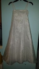 First communion dress veil -size 8