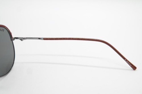 Vintage Playboy PB00153 Braun Metallic Oval Sonnenbrille sunglasses brille - Picture 4 of 6