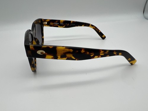 NEW Costa Del Mar NUSA Polarized Sunglasses Tortoise / Gray Gradient Glass 580G - Picture 6 of 12