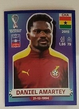 Panini FIFA World Cup QATAR 2022 - US Edition - BLUE & RED STICKERS - part 3 - Picture 137 of 194